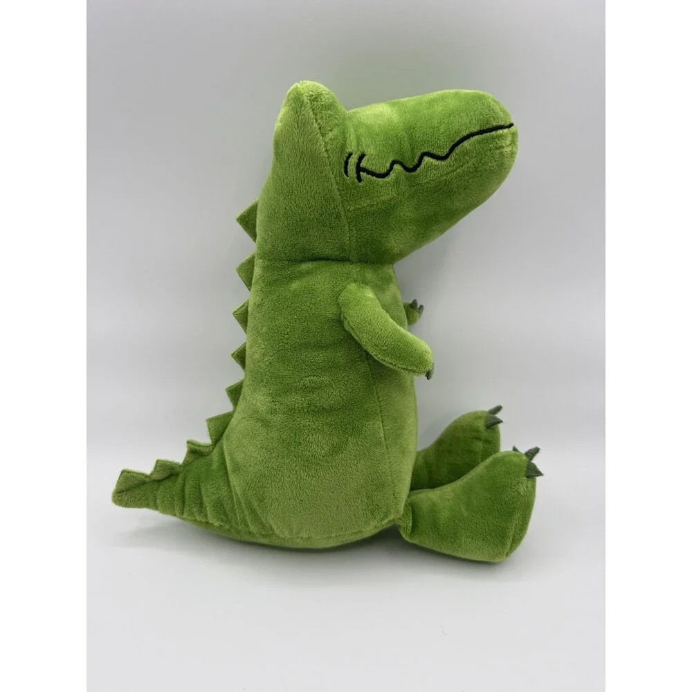 Green Alligator Plush Stuffed Toy Small Sitting Crocodile Soft Cute Kawaii